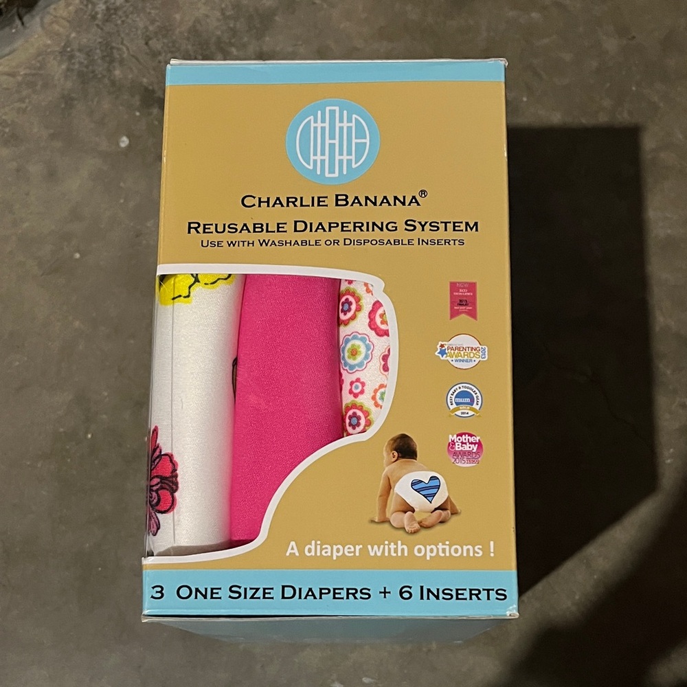Charlie Banana 3 pack Hot Blooms